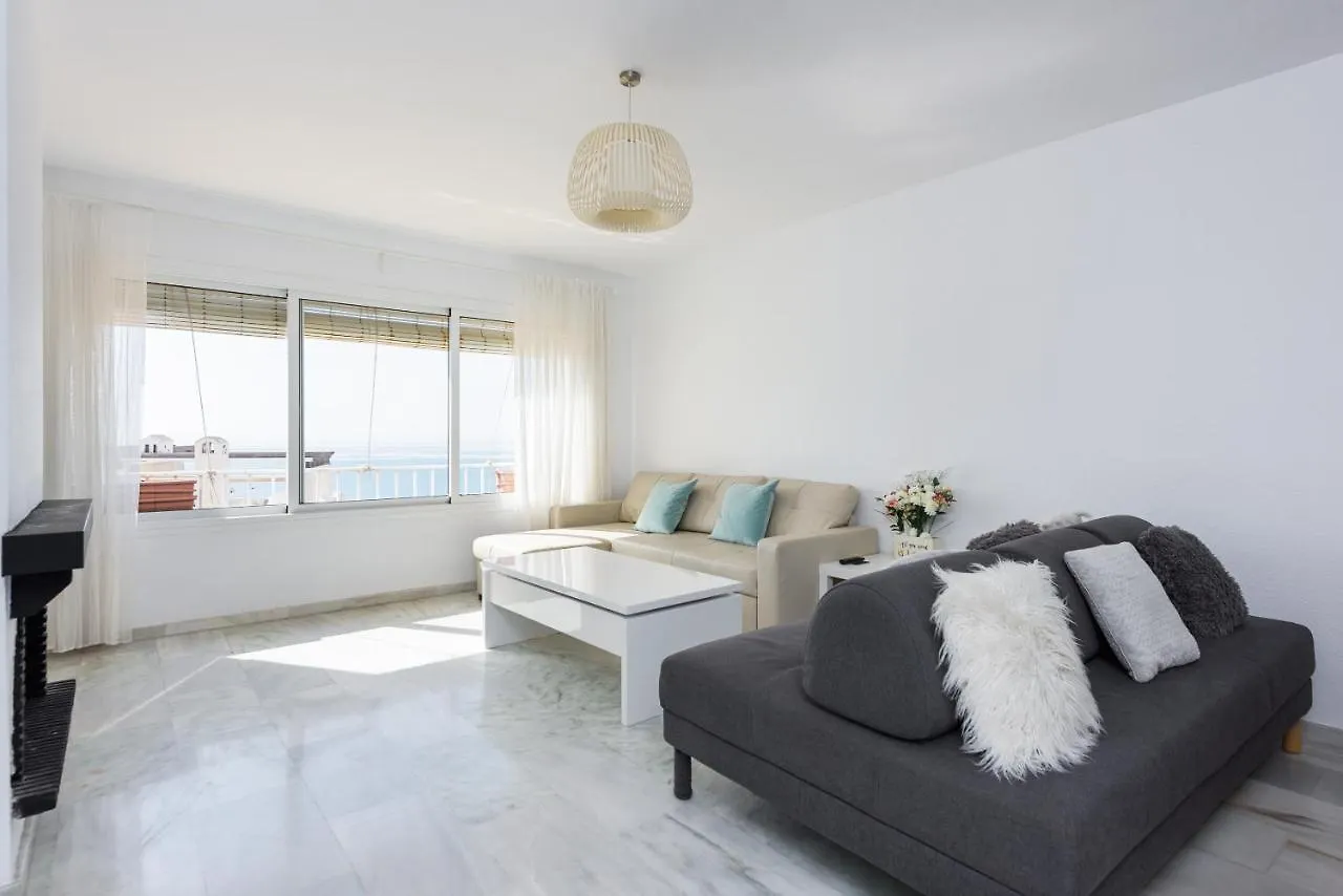 Urbanchicmalaga Sea View All Year Pool 10M From Beach And Shops In Torremuelle Benalmadena Apartment