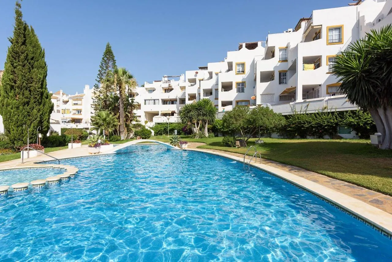 Apartment Urbanchicmalaga Sea View All Year Pool 10M From Beach And Shops In Torremuelle Benalmadena Spain